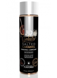 Лубрикант с ароматом солёной карамели JO GELATO SALTED CARAMEL - 120 мл. - System JO - купить с доставкой в Мытищах