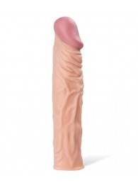 Насадка с ярко выраженной головкой и рельефным стволом - 19 см. - A-toys - в Мытищах купить с доставкой