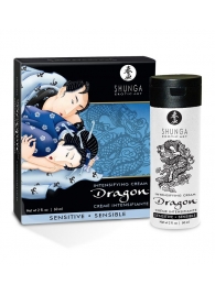 Интимный мужской крем SHUNGA DRAGON SENSITIVE - 60 мл. - Shunga - купить с доставкой в Мытищах