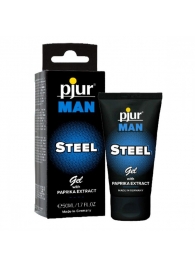 Эрекционный гель для пениса pjur MAN Steel Gel - 50 мл. - Pjur - купить с доставкой в Мытищах