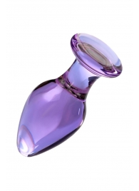 Стеклянная анально-вагинальная пробка - 11 см. - Sexus