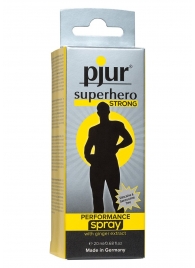 Спрей-пролонгатор длительного действия pjur SUPERHERO Strong Spray - 20 мл. - Pjur - купить с доставкой в Мытищах