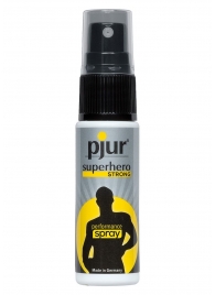 Спрей-пролонгатор длительного действия pjur SUPERHERO Strong Spray - 20 мл. - Pjur - купить с доставкой в Мытищах