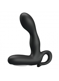 Чёрный вибростимулятор простаты Barrack - Baile - в Мытищах купить с доставкой