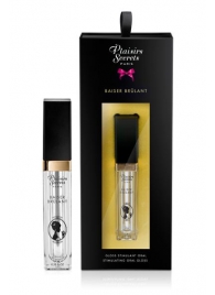 Стимулирующий блеск для губ Baiser Brulant Gloss Plaisirs Secrets - 7 мл. - Plaisir Secret - купить с доставкой в Мытищах