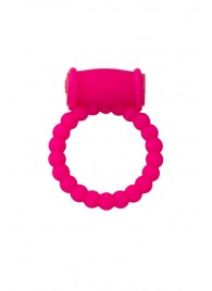 Розовое виброкольцо на пенис A-toys из силикона - A-toys - в Мытищах купить с доставкой