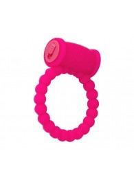 Розовое виброкольцо на пенис A-toys из силикона - A-toys - в Мытищах купить с доставкой