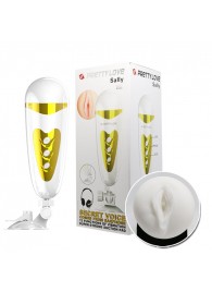 Мега-мастурбатор вагина Sally с вибрацией и голосом - Baile - в Мытищах купить с доставкой