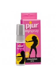 Возбуждающий женский спрей pjur MYSPRAY - 20 мл. - Pjur - купить с доставкой в Мытищах