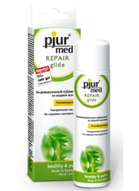 Регенирирующий лубрикант с гиалуроновой кислотой pjur MED Repair glide - 100 мл. - Pjur - купить с доставкой в Мытищах