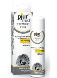 Гипоаллергенный силиконовый лубрикант pjur MED Premium glide - 100 мл. - Pjur - купить с доставкой в Мытищах