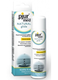 Нейтральный лубрикант на водной основе pjur MED Natural glide - 100 мл. - Pjur - купить с доставкой в Мытищах