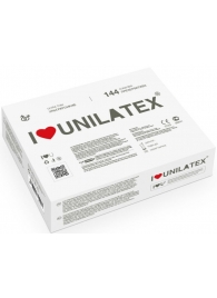 Ультратонкие презервативы Unilatex Ultra Thin - 144 шт. - Unilatex - купить с доставкой в Мытищах