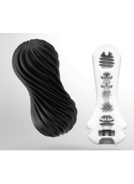 Мастурбатор FLEX Rocky Black с плотным рельефом - Tenga - в Мытищах купить с доставкой
