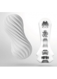 Мастурбатор FLEX Silky White с мягким рельефом - Tenga - в Мытищах купить с доставкой