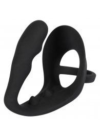 Эрекционное кольцо с подхватом мошонки и анальным отростком для воздействия на простату - Orion - в Мытищах купить с доставкой