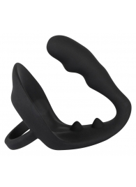 Эрекционное кольцо с подхватом мошонки и анальным отростком для воздействия на простату - Orion - в Мытищах купить с доставкой