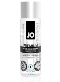Охлаждающий лубрикант на силиконовой основе JO Personal Premium Lubricant Cooling - 60 мл. - System JO - купить с доставкой в Мытищах