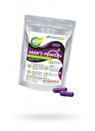 Капсулы для мужчин Man s Power+ с гранулированным семенем - 2 капсулы (0,35 гр.) - SuperCaps - купить с доставкой в Мытищах