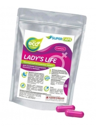 Возбуждающие капсулы Ladys Life - 2 капсулы (0,35 гр.) - SuperCaps - купить с доставкой в Мытищах
