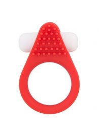 Красное эрекционное кольцо LIT-UP SILICONE STIMU RING 1 RED - Dream Toys - в Мытищах купить с доставкой