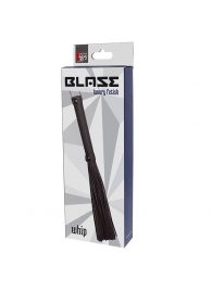 Чёрная плеть BLAZE WHIP BLACK - Dream Toys - купить с доставкой в Мытищах