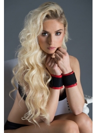 Полиуретановые манжеты для фиксации рук вместе Bound Together Wrist Restraints - Blush Novelties - купить с доставкой в Мытищах