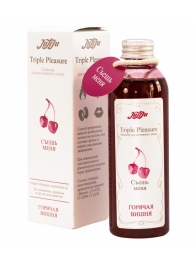 Эликсир Triple Pleasure  Горячая вишня  - 130 гр. - JULEJU - купить с доставкой в Мытищах