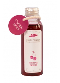 Эликсир Triple Pleasure  Горячая вишня  - 65 гр. - JULEJU - купить с доставкой в Мытищах