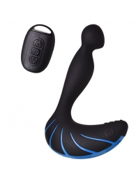 Чёрно-синий массажер простаты Erotist Third - Erotist Adult Toys - в Мытищах купить с доставкой