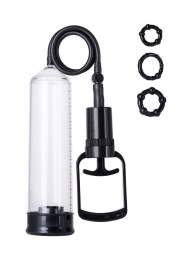 Вакуумная помпа A-toys с уплотнителем и эрекционными кольцами - A-toys - в Мытищах купить с доставкой