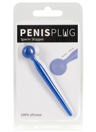 Синий уретральный стимулятор Penis Plug - 9,6 см. - Orion - купить с доставкой в Мытищах