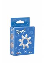 Прозрачное эрекционное кольцо Rings Gear - Lola Games - в Мытищах купить с доставкой