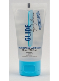 Интимная смазка на водной основе Glide - 30 мл. - HOT - купить с доставкой в Мытищах
