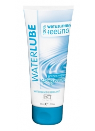 Гель-смазка на основе чистой родниковой воды WaterLube - 30 мл. - HOT - купить с доставкой в Мытищах
