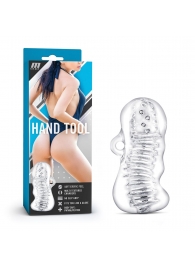 Прозрачный мастурбатор M for Men Hand Tool - Blush Novelties - в Мытищах купить с доставкой