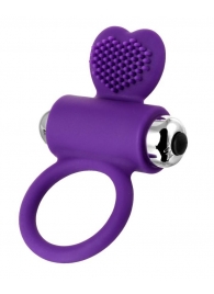 Фиолетовое виброкольцо с ресничками JOS PERY - JOS - в Мытищах купить с доставкой