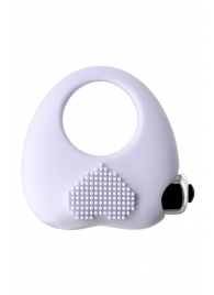 Белое виброкольцо для продления полового акта JOS MOYS - JOS - в Мытищах купить с доставкой