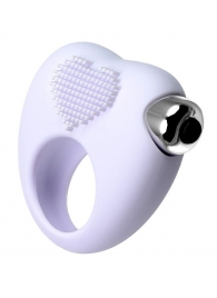 Белое виброкольцо для продления полового акта JOS MOYS - JOS - в Мытищах купить с доставкой