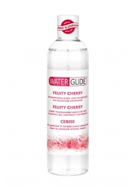 Лубрикант на водной основе с ароматом вишни FRUITY CHERRY - 300 мл. - Waterglide - купить с доставкой в Мытищах
