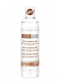 Лубрикант на водной основе с ароматом шоколада HOT CHOCOLATE - 300 мл. - Waterglide - купить с доставкой в Мытищах