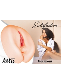 Мастурбатор с 2 тоннелями Satisfaction Gorgeous - Lola Games - в Мытищах купить с доставкой