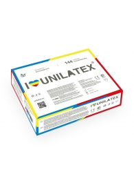 Разноцветные ароматизированные презервативы Unilatex Multifruits - 144 шт. - Unilatex - купить с доставкой в Мытищах