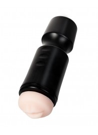 Мастурбатор-ротик A-Toys в черной колбе - A-toys - в Мытищах купить с доставкой