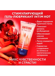 Стимулирующий гель-лубрикант Intim Hot - 60 гр. - Биоритм - купить с доставкой в Мытищах