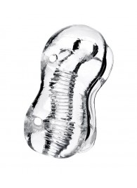 Прозрачный мастурбатор Lingam Indira - ToyFa - в Мытищах купить с доставкой