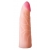 Фаллическая насадка на трусики харнесс - 17,5 см. - LOVETOY (А-Полимер) - купить с доставкой в Мытищах
