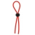 Красное эрекционное лассо с одной бусиной-утяжкой STRETCHY THIN LASSO - Dream Toys - в Мытищах купить с доставкой