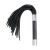 Черная плеть Easytoys Flogger With Metal Grip - 38 см. - Easy toys - купить с доставкой в Мытищах