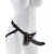 Чёрный с золотом женский страпон Designer Strap-On - Pipedream - купить с доставкой в Мытищах